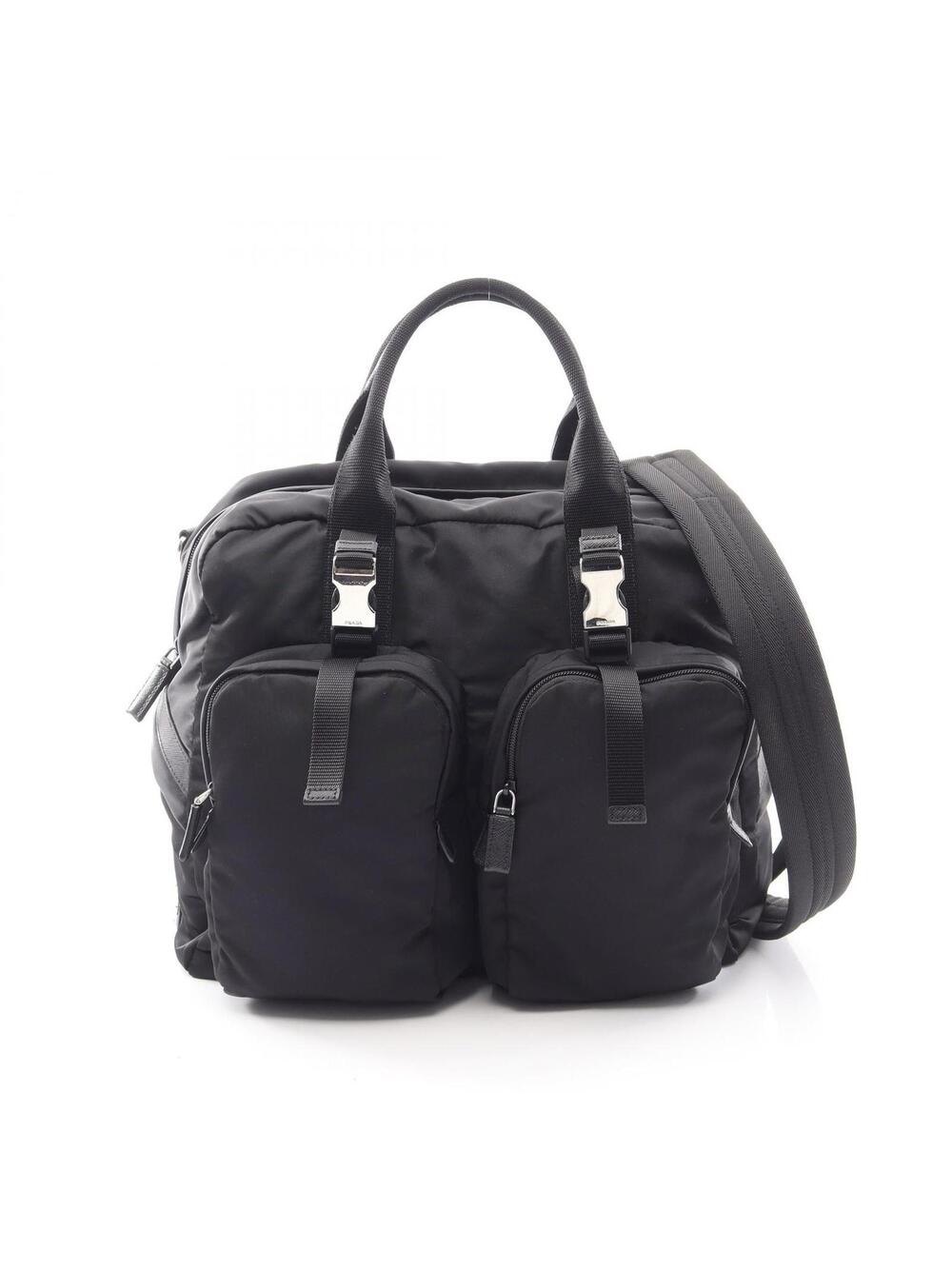 Prada Shoulder Crossbody Hand Bag Nylon #304372P12B